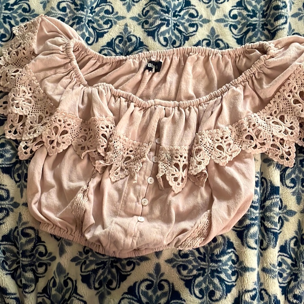Light pink/dusty pink top